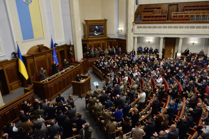 Séance plénière de la Verkhovna Rada d'Ukraine - Décembre 2022 - A. Nesterenko - Site de la Rada d'Ukraine