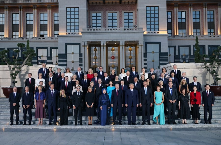 Les dirigeants des pays de l'Union européenne membres de l'OTAN à Ankara - compte X d'Antonio Costa - Président du Conseil européen