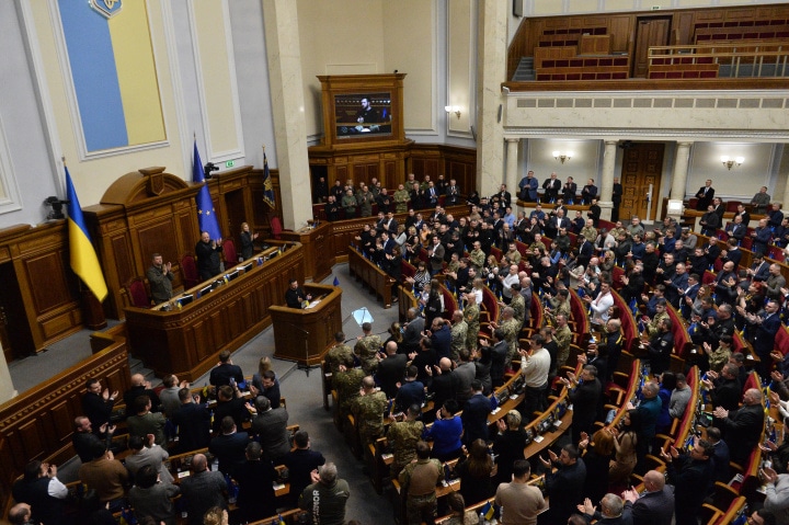 Séance plénière de la Verkhovna Rada d'Ukraine - Décembre 2022 - A. Nesterenko - Site de la Rada d'Ukraine