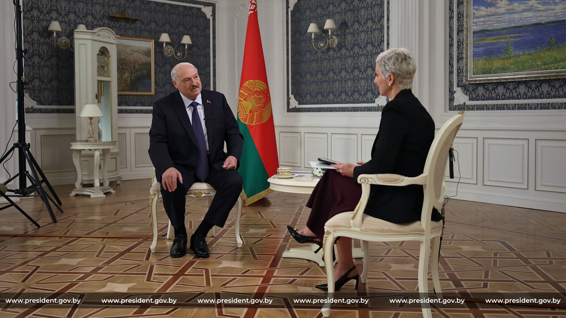 Interview d'Alexandre Loukachenko - site de la présidence du Bélarus
