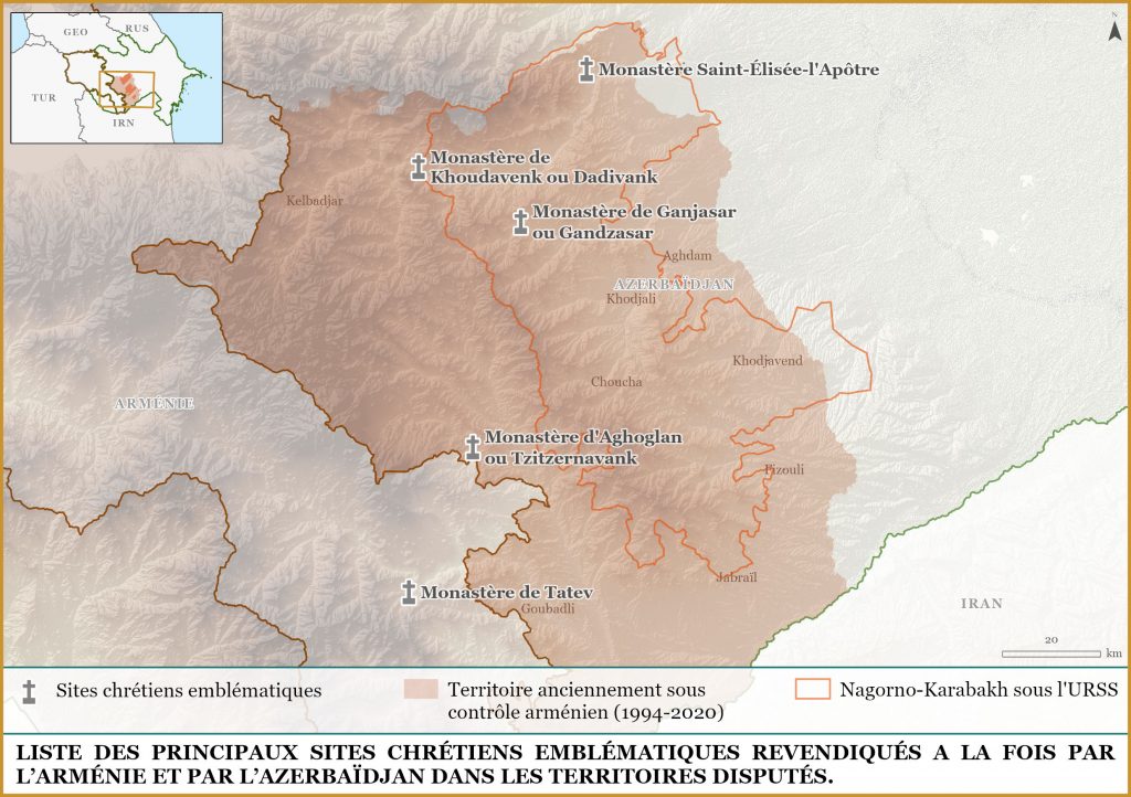 sites chrétiens Karabakh